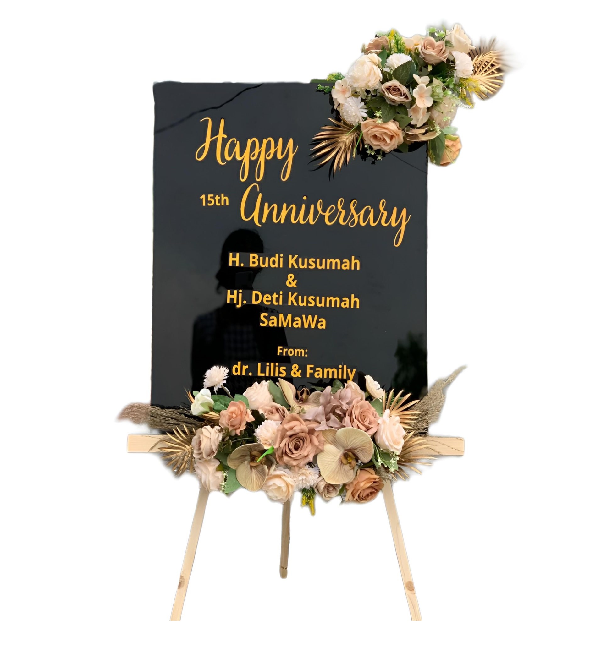 Papan Bunga Akrilik Kalitidu