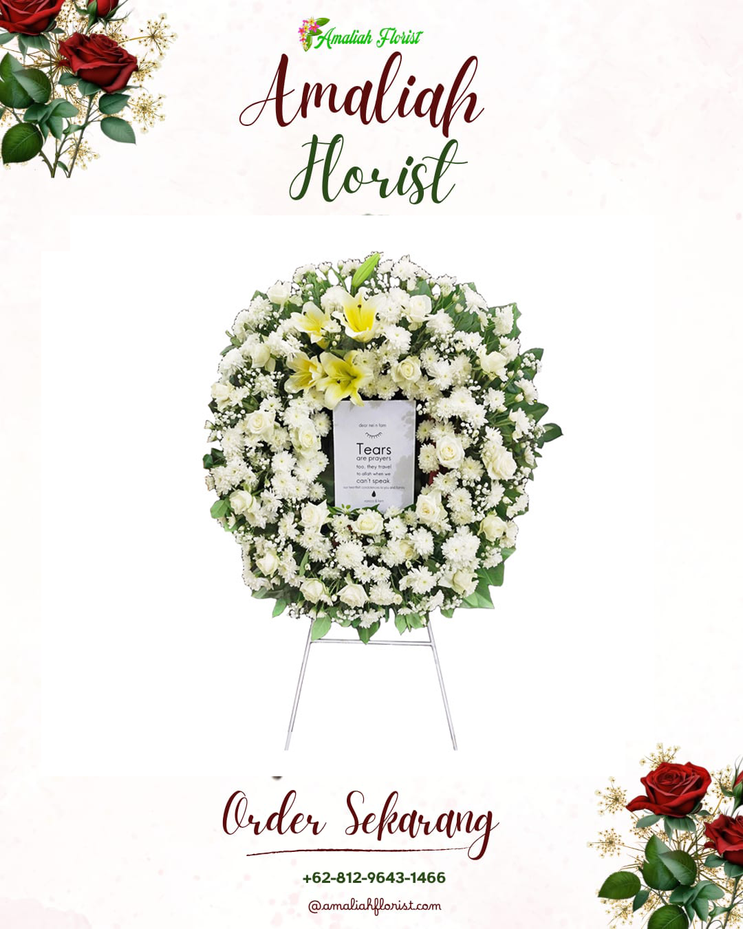 Krans Bunga Duka Kalitidu